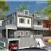 North Indian style minimalist house exterior design - Kerala Home Design and Floor Plans - 9K ...