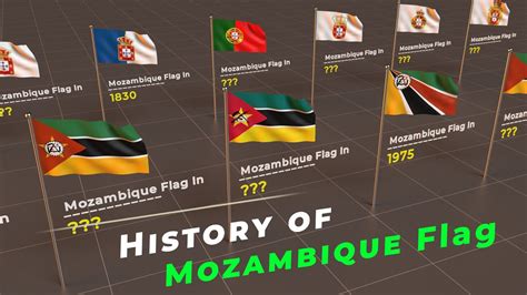 History of Mozambique Flag | Timeline of Mozambique Flag | Flags of the world | - YouTube