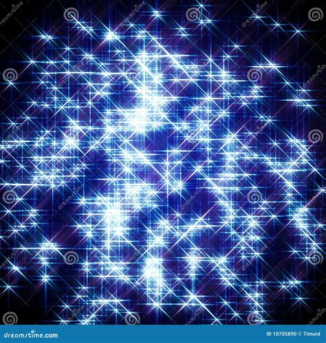 Blue starlight background stock illustration. Illustration of shiny - 10705890