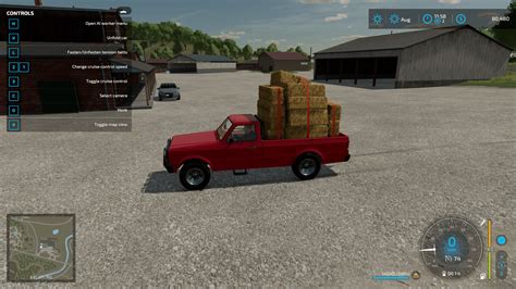 First time in FS22. Who needs a trailer? : farmingsimulator