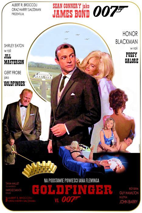 JAMES BOND - GOLDFINGER - movie poster | James bond, James bond goldfinger, Goldfinger movie