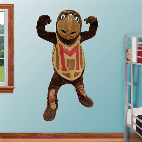 Maryland Terrapins Mascot - Testudo Wall Decal | Shop Fathead® for Maryland Terrapins Decor