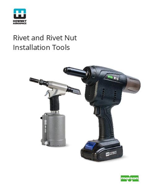 Rivet Nut Tools