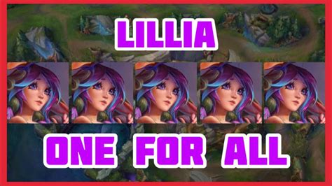 LILIA IN ONE FOR ALL | FULL GAMEPLAY | LEAGUE OF LEGENDS - YouTube