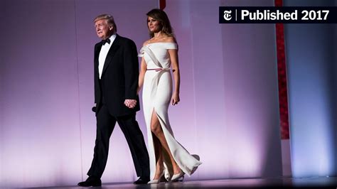 The Man Who Dressed Melania Trump for the Ball - The New York Times