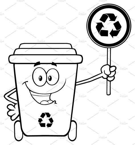 recycling bin clipart black and white 20 free Cliparts | Download images on Clipground 2024