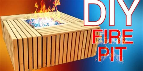 DIY Fire Pit Table | A Gas Burner Kit Makes It Easy – Homebuyer Weekly