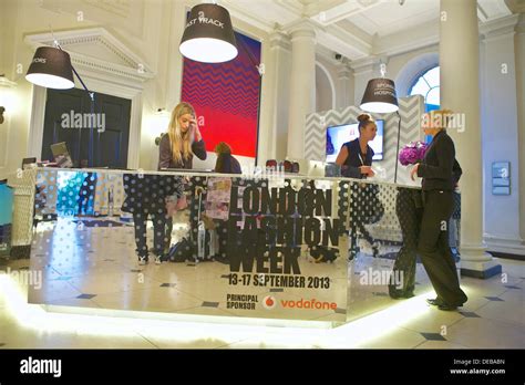 London Fashion Week at Somerset House Stock Photo: 60485929 - Alamy