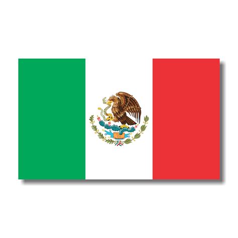 Mexico Flag Precision Cut Decal / Sticker