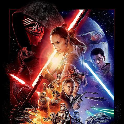Starwars The Force Awakens Film Poster Art iPad Air, star wars movie poster HD phone wallpaper ...