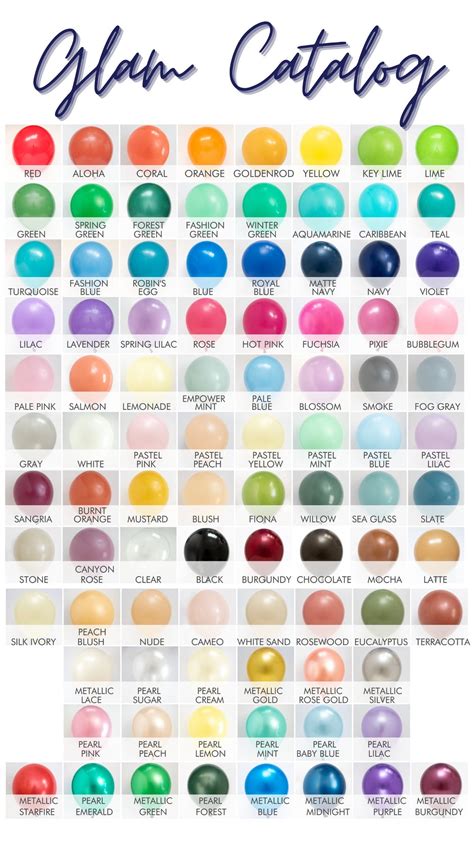 Choose Your Colors 5 Mini Latex Balloons 85 COLORS - Etsy