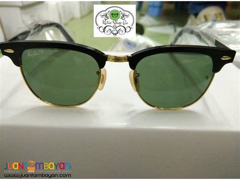 RAY BAN CLUBMASTER ALUMINUM FRAME - RAY BAN SUNGLASSES