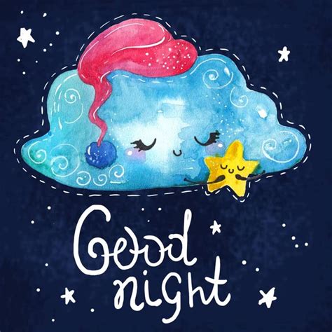 Good night cartoon Stock Photos, Royalty Free Good night cartoon Images | Depositphotos