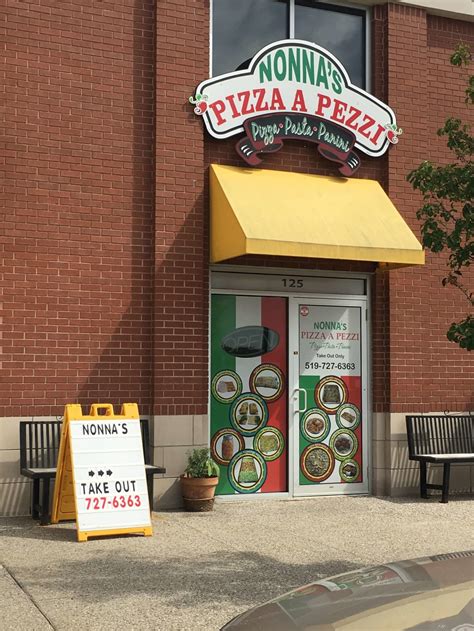 Nonna's Pizza A Pezzi - Opening Hours - 486 Advance, Tecumseh, ON