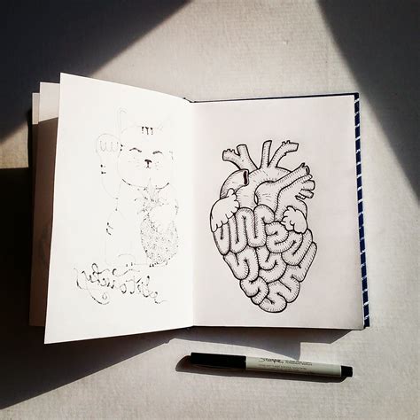 Meg Langmyer Artwork: Sketchbook Doodles