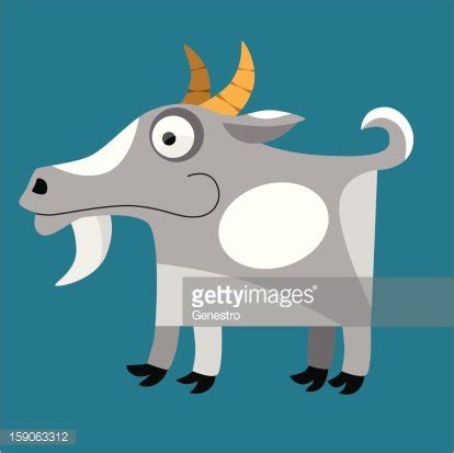 Billy Goat Cartoon Stock Clipart | Royalty-Free | FreeImages