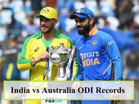 India vs Australia: List of ODI Records