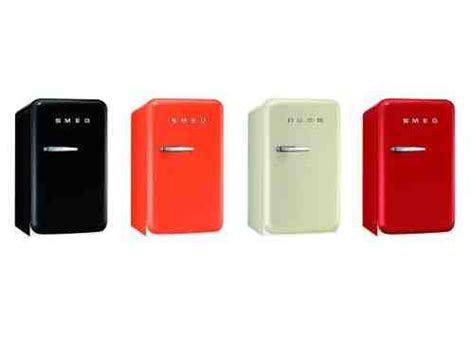 Smeg Launches Small Fridge in Four Colors