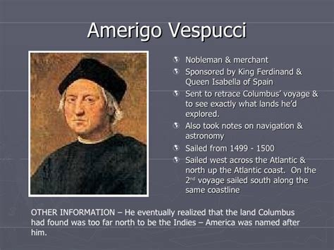 Amerigo vespucci biographie » Vacances - Arts- Guides Voyages