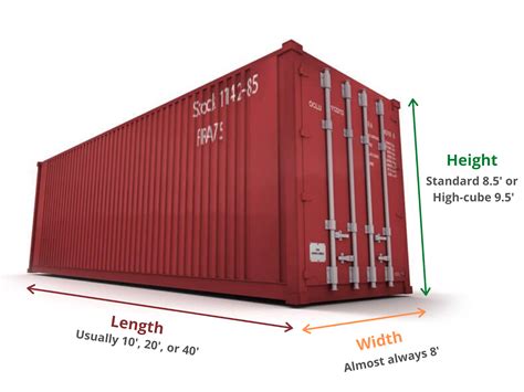 Shipping Container 40ft High Cube Dimensions Discounted Deals | www ...