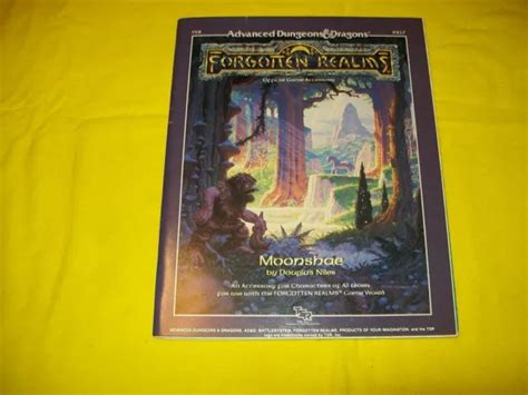 FR2 MOONSHAE FORGOTTEN Realms Dungeons & Dragons Ad&D Tsr 9217 - 2 With Map $99.95 - PicClick