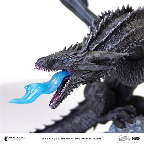 Game of Thrones: Ice Dragon and The Night King Premier Statue | Figures.com