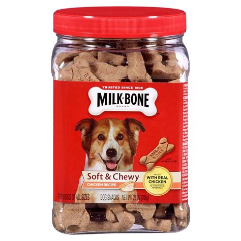 Milk-Bone Soft & Chewy Dog Treat All Ages - Filet Mignon | Dog snacks ...