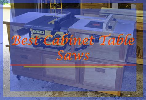 Best Cabinet Table Saws Reviews in 2020 | Saw Reviewed