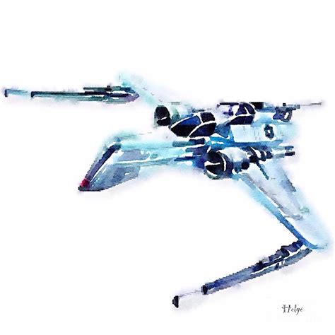 ARC-170 starfighter Painting by HELGE Art Gallery - Pixels