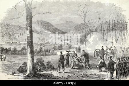 The Civil War. Philippi, West Virginia, scene of the first battle of Stock Photo: 50033519 - Alamy