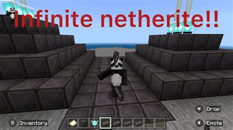 Minecraft infinite netherite glitch! (Working) - YouTube