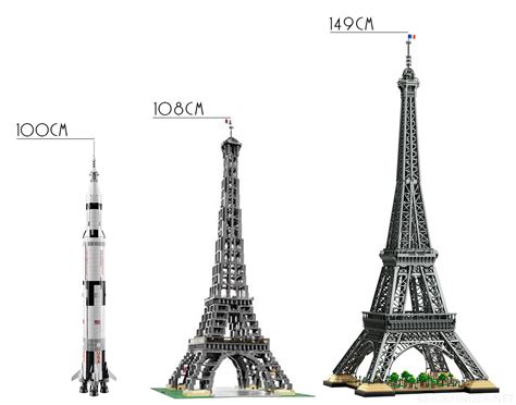 Brickfinder - LEGO Eiffel Tower 10307 Is The Tallest Set Ever Made!