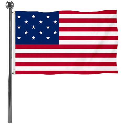 The United States 1795-1818 American Historical flag