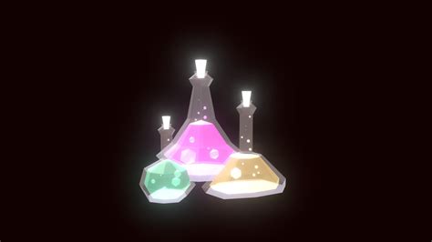 Potions - 3D model by O.M (@newtss) [42d1cb7] - Sketchfab