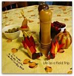 A Thanksgiving Tablecloth Tradition – Life as a Field Trip