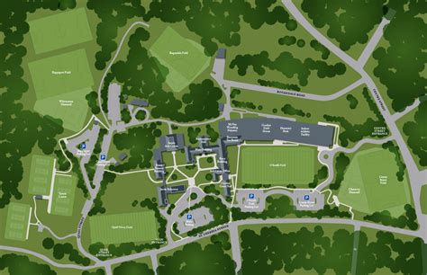 Map of Athletic Fields - The Roxbury Latin School