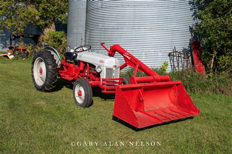 1952 Ford 8N with Ford Loader | AT-19-418-FO. | Gary Alan Nelson Photography