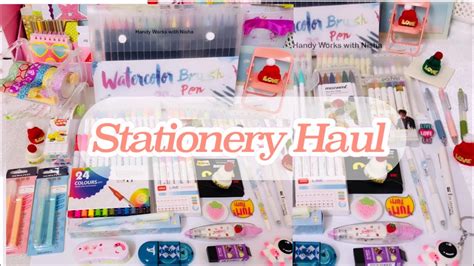 Huge Stationery Haul / Stationery Pal / Unboxing / School Supplies - YouTube