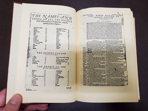 1992 Facsimile of the 1591 Geneva Bible printed by Cambridge University Press | eBay