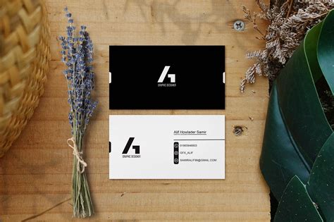 Minimalist Business Card on Behance