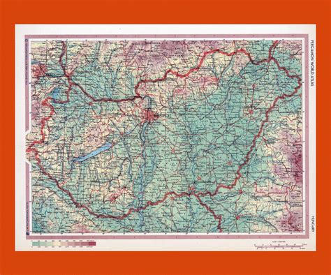 Maps of Hungary | Collection of maps of Hungary | Maps of Europe | GIF ...