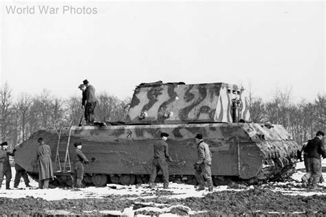 Maus tank 17 March 1944, Boblingen | World War Photos