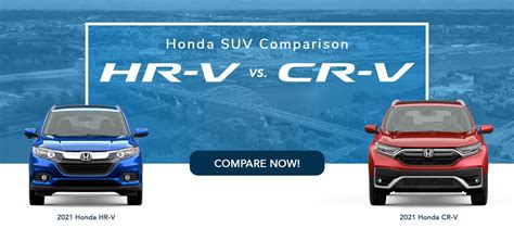 2021 Honda HR-V vs. 2021 Honda CR-V | Vern Eide Honda Sioux City