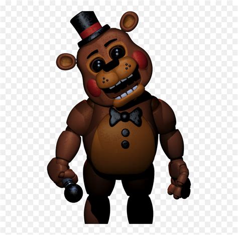 Unwithered Freddy Fnaf 2 Freddy Fazbear, Five Night, - Five Nights At 580