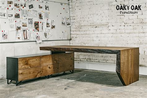 Work Desk / Industrial Desk / Industrial Table / Wood / - Etsy