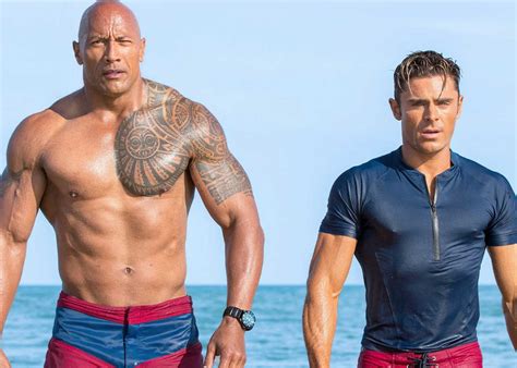 The Rock Fires Back Against Baywatch Critics on Twitter - GeekFeed