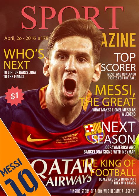 Sports Magazine Design on Behance