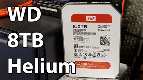 Western Digital Red 8TB Full Review - Consumer Helium Hard Disk - YouTube