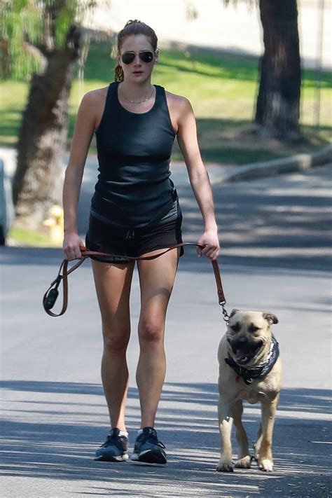 Anna Osceola - With her dog out in Los Feliz-12 | GotCeleb