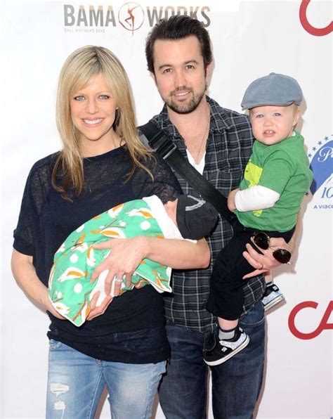 Rob Mcelhenney Kaitlin Olson Baby